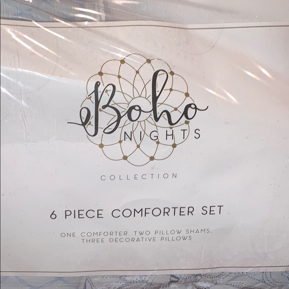 6 piece comforter set